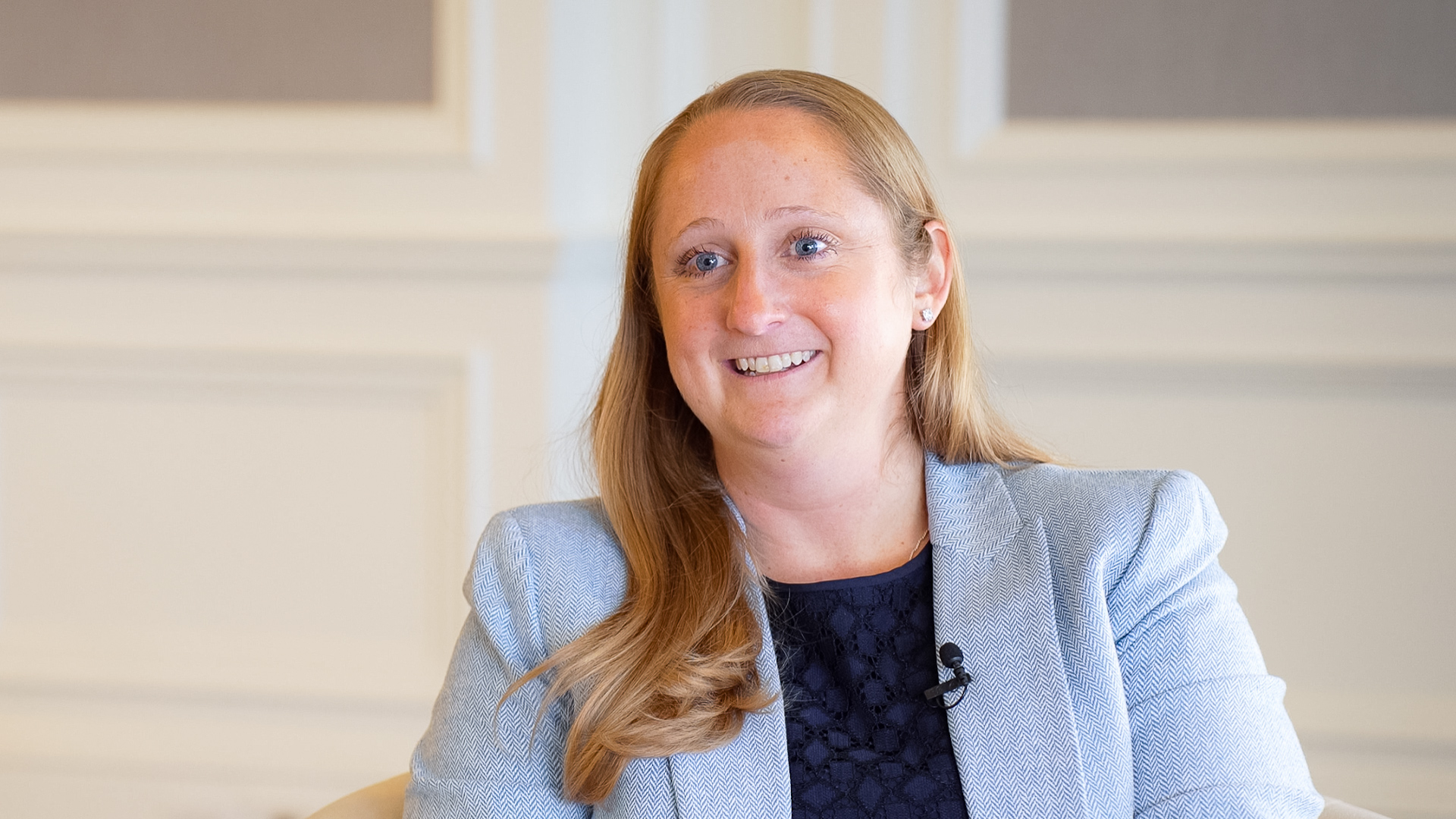 Alexa Burr of NEMA discusses the Make It American™ program and BABA compliance at the 2025 NEMA Annual Meeting interview.